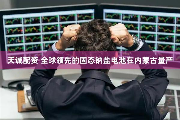 天诚配资 全球领先的固态钠盐电池在内蒙古量产
