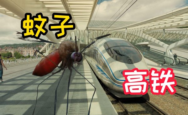 智云理财 深度科普：蚊子为什么能跟上时速300公里的高铁？你肯定想简单了