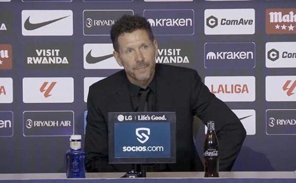 冠达配资 西蒙尼：我哭是因为百感交集，这个赛季的开局太难了